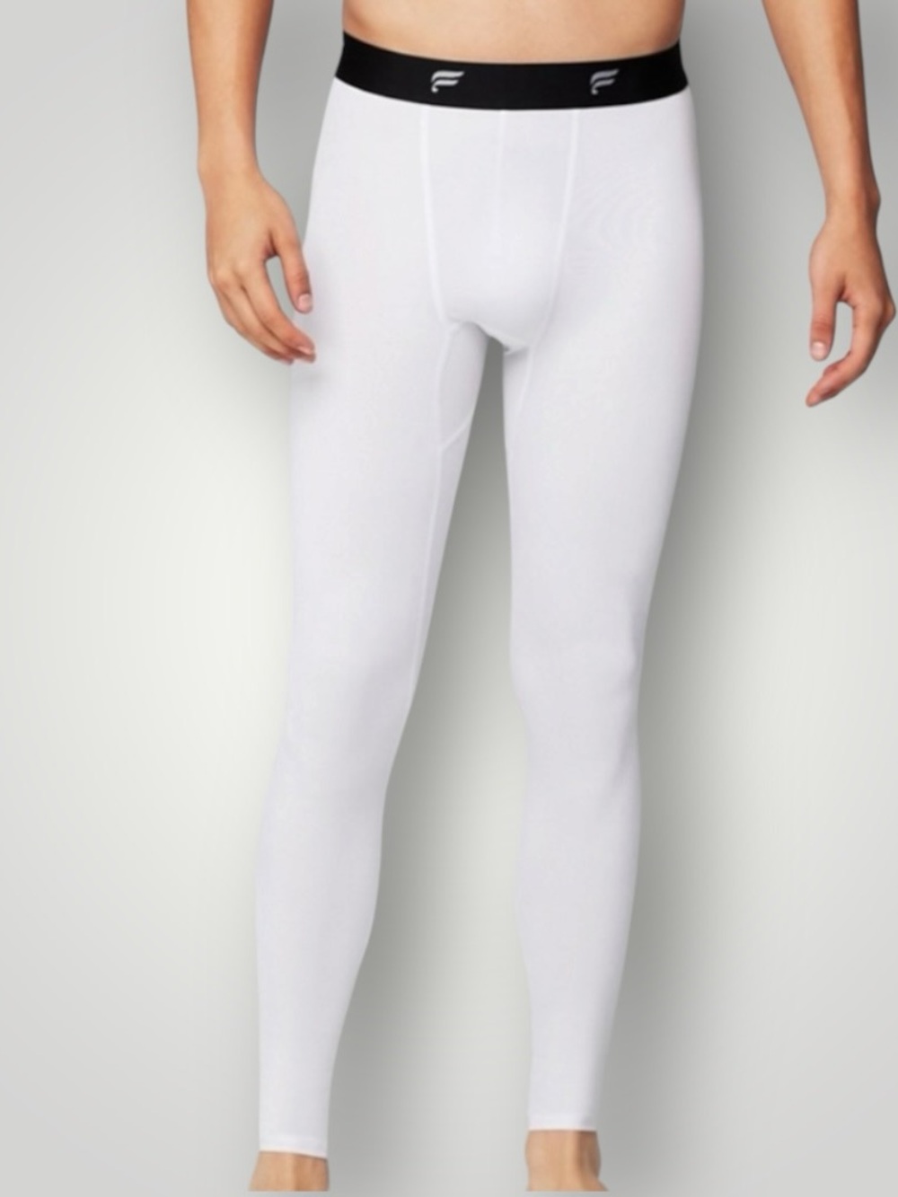 NWT Fabletics The Baselayer Full-Length Tight Men’s M White